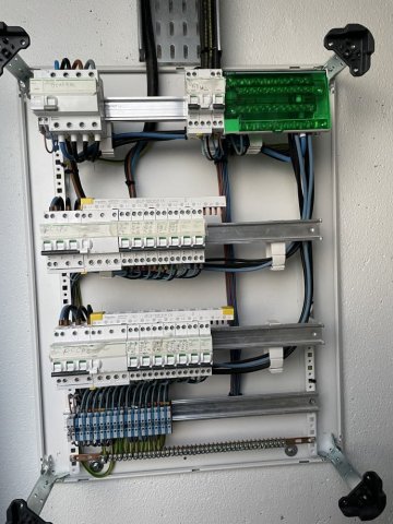 Pose et raccordement d'une armoire électrique à Talant