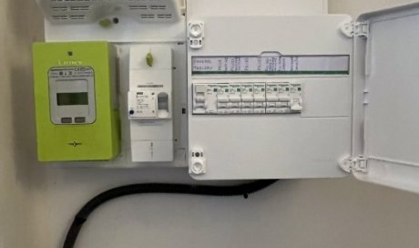 Tableau électrique d'un logement à Dijon